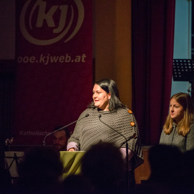 Anita Buchberger und Sophia Wachter © Diözese Linz/Manfred Ebner