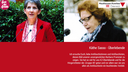 Zeitzeugin Käthe Sasso