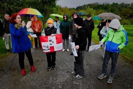 GEDENKEN in Ansfelden © Mauthausen Komitee Enns