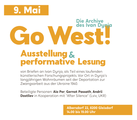 Go West! Ivan Dynja’s archive – presentation and performative reading